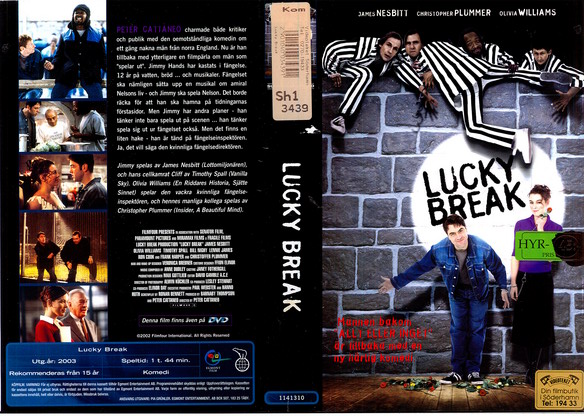 LUCKY BREAK (Vhs-Omslag)